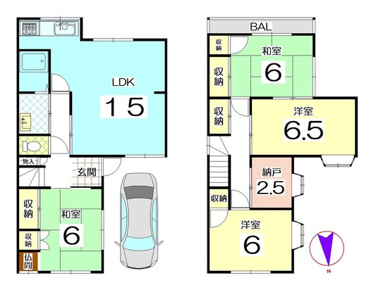 detached 京都府八幡市八幡吉原
地図を見る