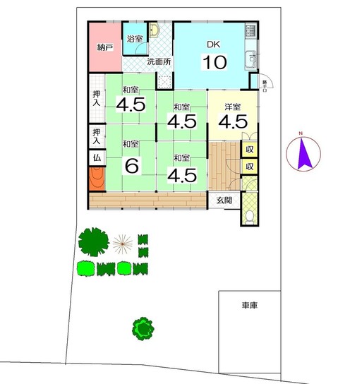 detached 京都府城陽市中中ノ郷
地図を見る