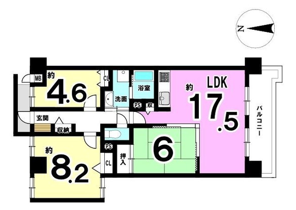apartment 奈良県大和高田市旭南町
地図を見る