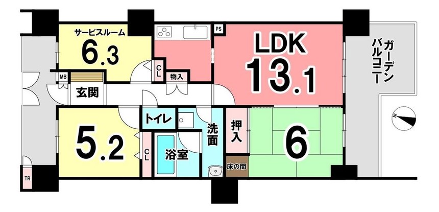 apartment 静岡県静岡市清水区楠新田
地図を見る