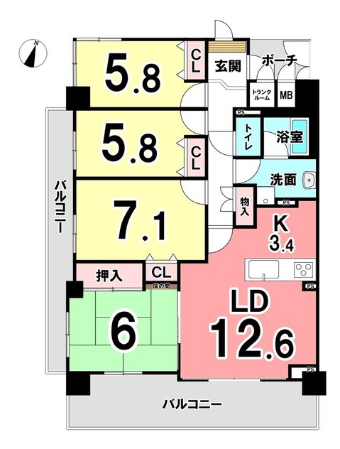 apartment 静岡県静岡市清水区幸町
地図を見る