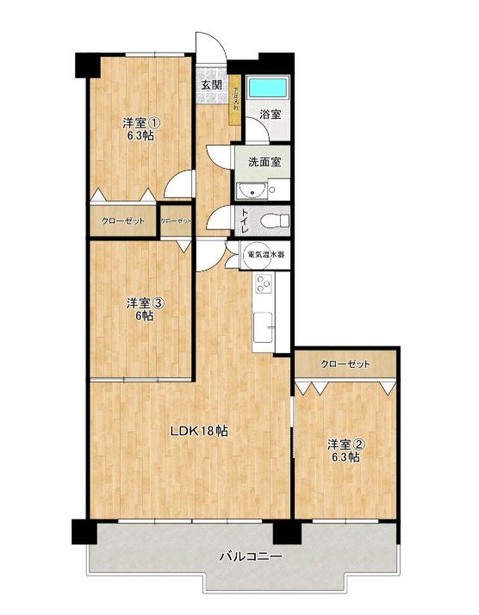 apartment 福岡県福岡市西区大字周船寺2001-4-8