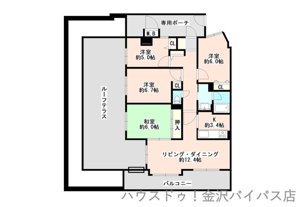 apartment 石川県野々市市御経塚２丁目30番地