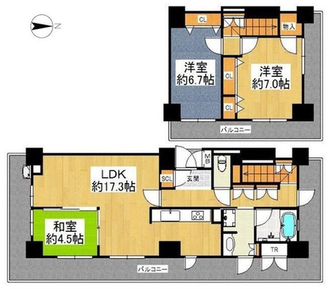 apartment 大阪府八尾市南植松町５丁目182番地 日本TPビル