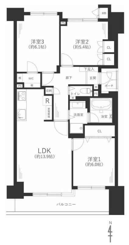 apartment 大阪府八尾市南植松町５丁目182番地 日本TPビル