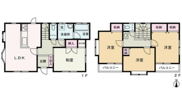 detached 埼玉県鶴ヶ島市大字上広谷176-1 ニュースカイハイツ102