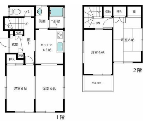 detached 埼玉県鶴ヶ島市大字上広谷176-1 ニュースカイハイツ102
