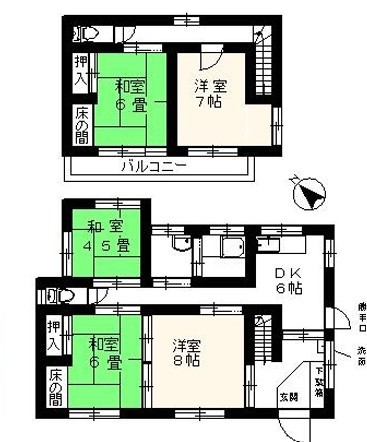 detached 埼玉県鶴ヶ島市大字上広谷176-1 ニュースカイハイツ102