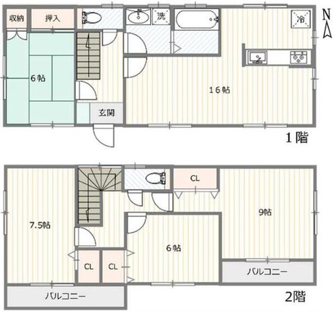 detached 埼玉県鶴ヶ島市大字上広谷176-1 ニュースカイハイツ102