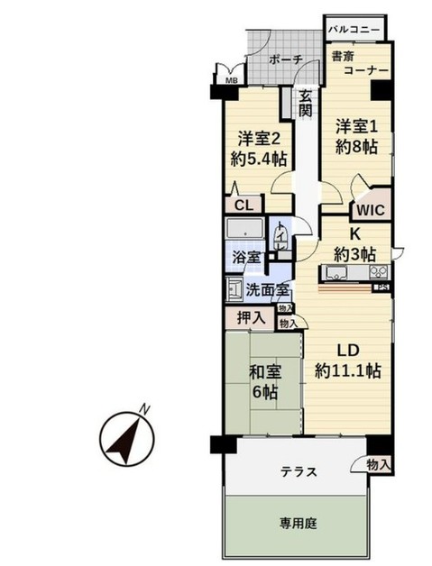 apartment 埼玉県鶴ヶ島市大字上広谷176-1 ニュースカイハイツ102