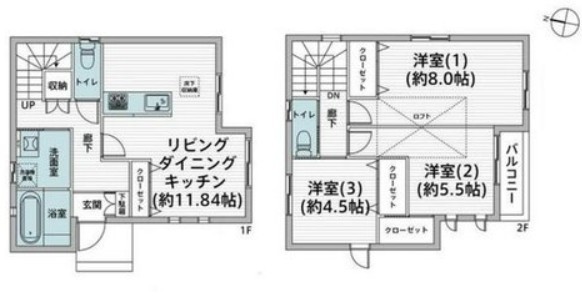 detached 埼玉県鶴ヶ島市大字上広谷176-1 ニュースカイハイツ102