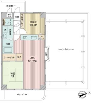 apartment 埼玉県鶴ヶ島市大字上広谷176-1 ニュースカイハイツ102