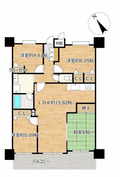 apartment 愛知県豊田市生駒町大坪17番地　キングスコート豊田生駒　1階