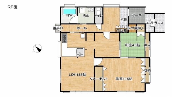 detached 愛知県豊田市生駒町大坪17番地　キングスコート豊田生駒　1階