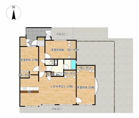 apartment 愛知県豊田市生駒町大坪17番地　キングスコート豊田生駒　1階