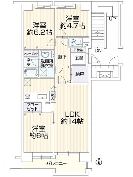 apartment 愛知県豊田市生駒町大坪17番地　キングスコート豊田生駒　1階
