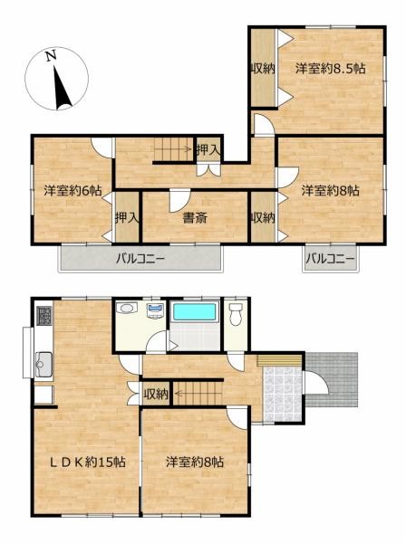 detached 愛知県豊田市生駒町大坪17番地　キングスコート豊田生駒　1階