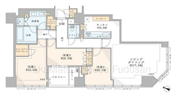 apartment 東京都渋谷区広尾１丁目1-39 恵比寿プライムスクエアタワー６階