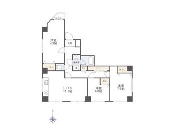 apartment 東京都渋谷区広尾１丁目1-39 恵比寿プライムスクエアタワー６階
