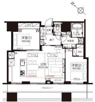 apartment 東京都渋谷区広尾１丁目1-39 恵比寿プライムスクエアタワー６階
