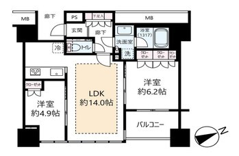 apartment 東京都渋谷区広尾１丁目1-39 恵比寿プライムスクエアタワー６階