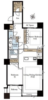 apartment 東京都渋谷区広尾１丁目1-39 恵比寿プライムスクエアタワー６階