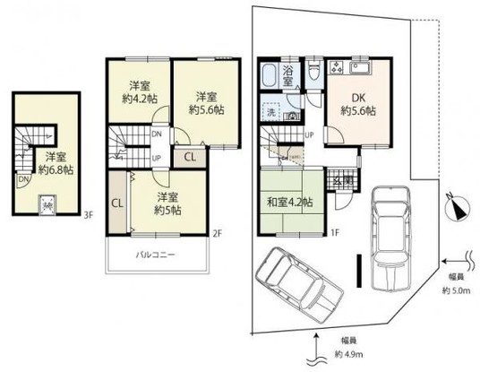 detached 大阪府大阪市北区天神橋３丁目11-13
