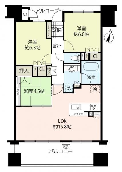 apartment 大阪府大阪市北区松ケ枝町6-11