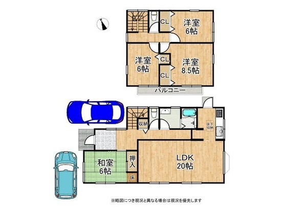 detached 奈良県香芝市西真美２丁目
地図を見る