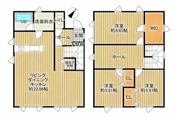 detached 北海道札幌市白石区北郷一条１丁目5-13