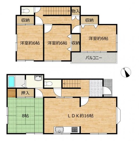 detached 茨城県つくば市上横場253-1 M.Iビル2-A号室