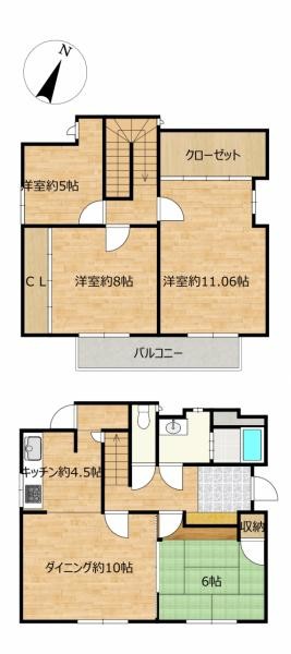 detached 茨城県つくば市上横場253-1 M.Iビル2-A号室