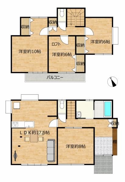 detached 茨城県つくば市上横場253-1 M.Iビル2-A号室