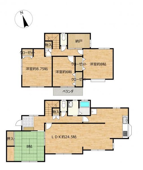 detached 茨城県つくば市上横場253-1 M.Iビル2-A号室