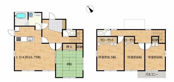 detached 愛知県名古屋市名東区本郷３丁目5番地　グロウバルビル2階　2C号室
