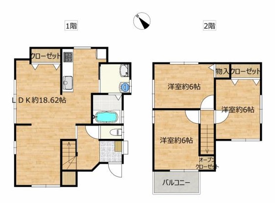 detached 愛知県名古屋市名東区本郷３丁目5番地　グロウバルビル2階　2C号室