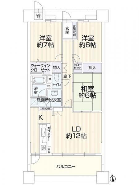 apartment 愛知県名古屋市名東区本郷３丁目5番地　グロウバルビル2階　2C号室