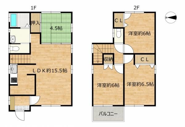 detached 愛知県名古屋市名東区本郷３丁目5番地　グロウバルビル2階　2C号室