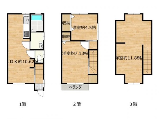 detached 愛知県名古屋市名東区本郷３丁目5番地　グロウバルビル2階　2C号室