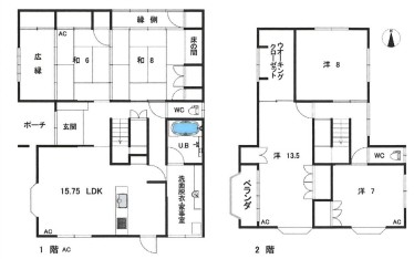 detached 福井県敦賀市平和町37-6　山田ビル　1階A号室