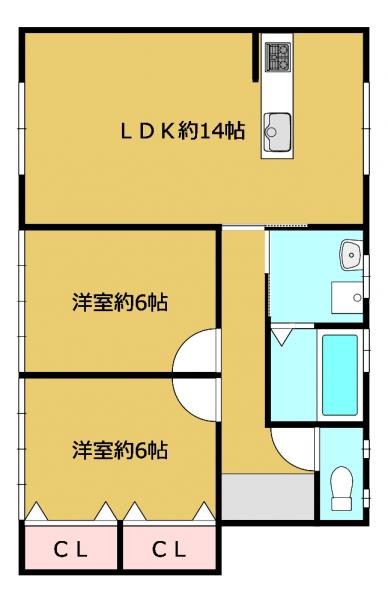 detached 福井県敦賀市平和町37-6　山田ビル　1階A号室