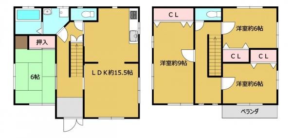 detached 福井県敦賀市平和町37-6　山田ビル　1階A号室