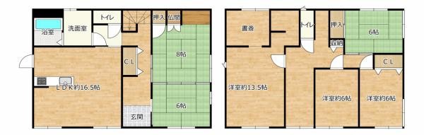 detached 福井県敦賀市平和町37-6　山田ビル　1階A号室