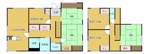 detached 福井県敦賀市平和町37-6　山田ビル　1階A号室