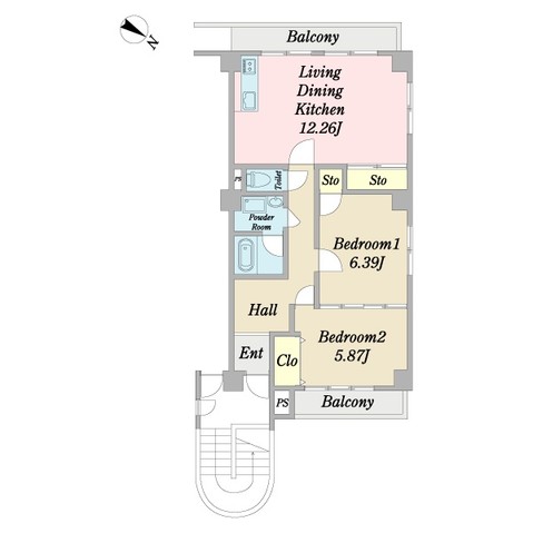apartment 東京都葛飾区新小岩１丁目48 番8 イトービル　2階