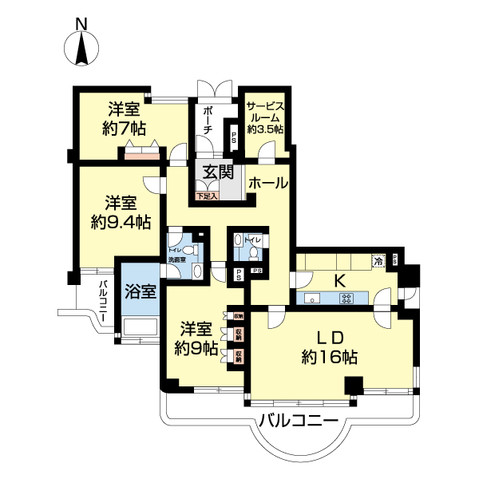 apartment 千葉県千葉市緑区おゆみ野３丁目６－１ 牛込ビル１階