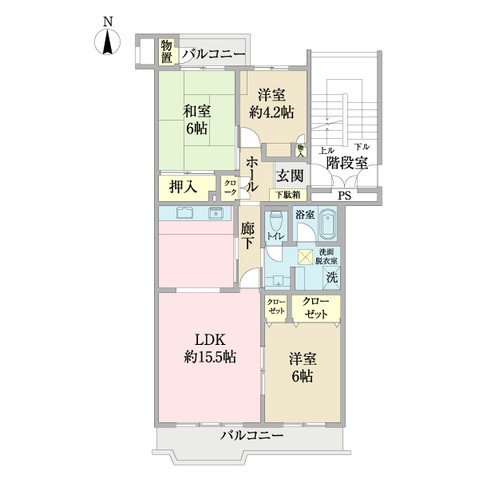 apartment 神奈川県横浜市港南区上大岡西２丁目２番１５号 バルーン上大岡１階