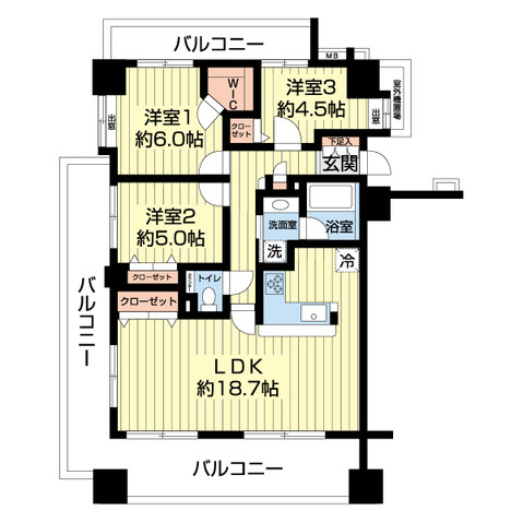 apartment 埼玉県和光市本町3-13 タウンコートエクセル１Ｆ