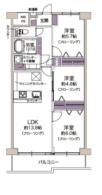 apartment 千葉県浦安市北栄１丁目16-22 1F