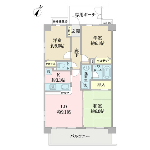 apartment 千葉県市川市行徳駅前２丁目１３－１ ＥＮＤＯ．ＢＬＤＧ３　2Ｆ